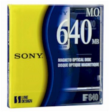 SONY 640MB MO MEDIA 3.5