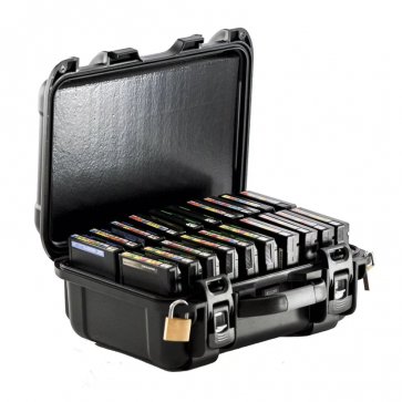 Waterproof and holds up to 20 tapes