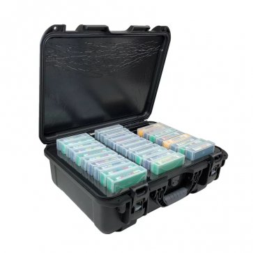 Waterproof and holds up to 30 tapes