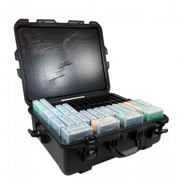 TeraTurtle LTO Premium Protective Case - 50 Capacity (with jewel case)