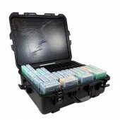 TeraTurtle LTO Premium Protective Case - 50 Capacity (with jewel case)